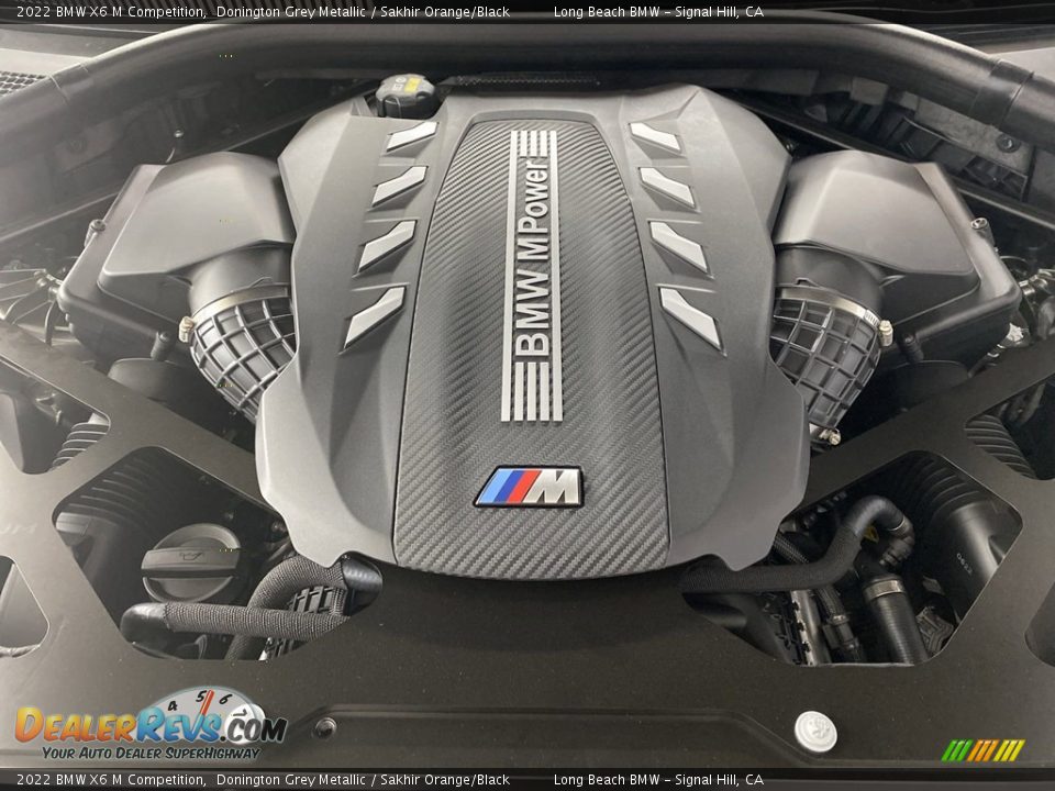 2022 BMW X6 M Competition 4.4 Liter M TwinPower Turbocharged DOHC 32-Valve V8 Engine Photo #9