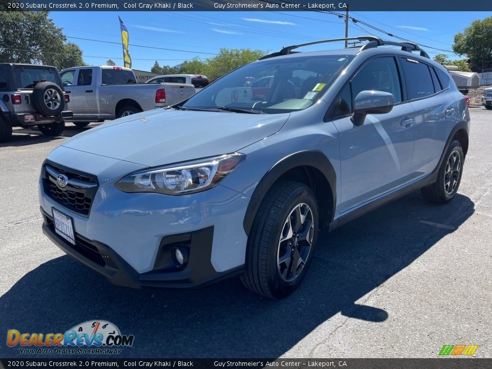 2020 Subaru Crosstrek 2.0 Premium Cool Gray Khaki / Black Photo #1