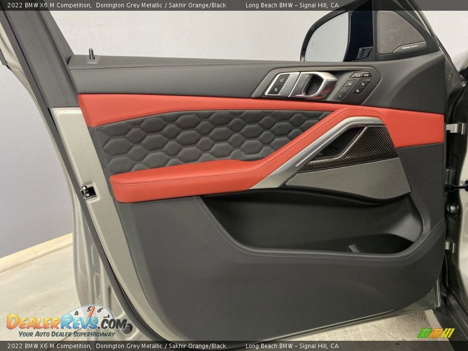 Door Panel of 2022 BMW X6 M Competition Photo #10