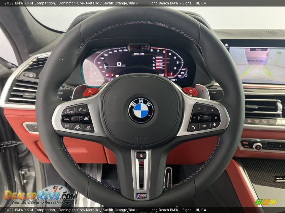 2022 BMW X6 M Competition Steering Wheel Photo #14