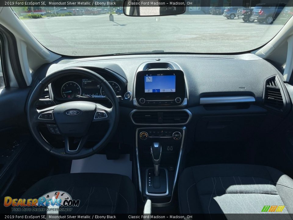 2019 Ford EcoSport SE Moondust Silver Metallic / Ebony Black Photo #20