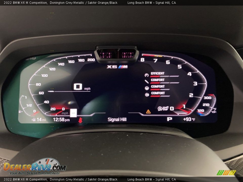 2022 BMW X6 M Competition Gauges Photo #17