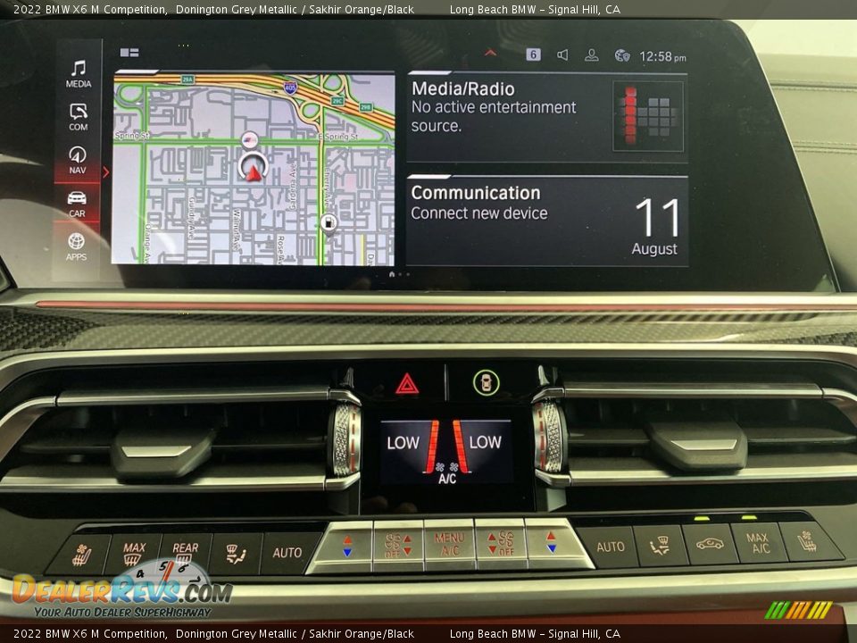 Navigation of 2022 BMW X6 M Competition Photo #18