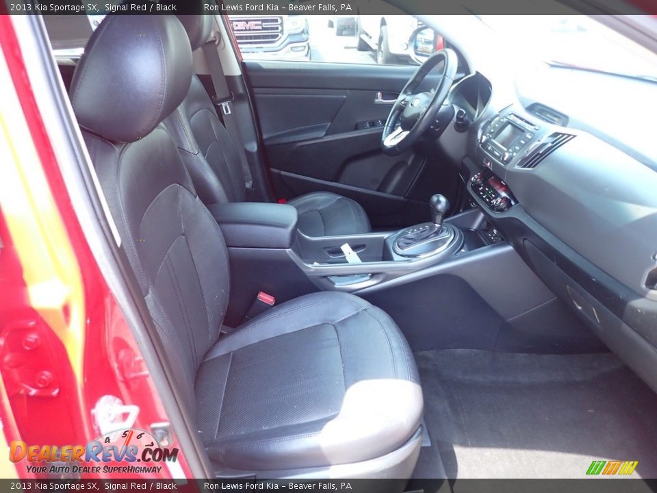 Front Seat of 2013 Kia Sportage SX Photo #11