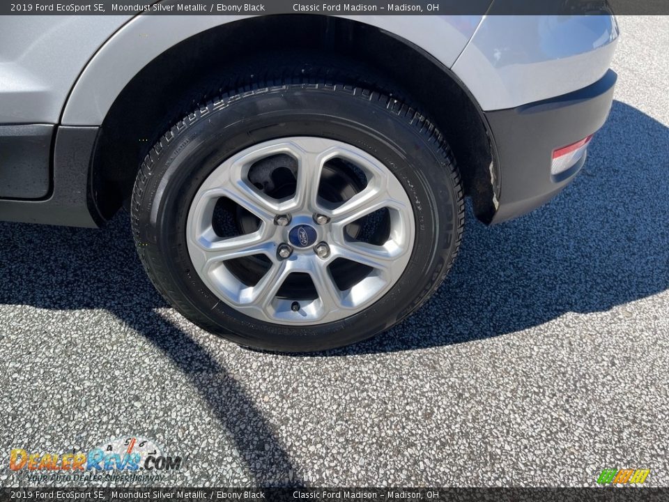 2019 Ford EcoSport SE Moondust Silver Metallic / Ebony Black Photo #26