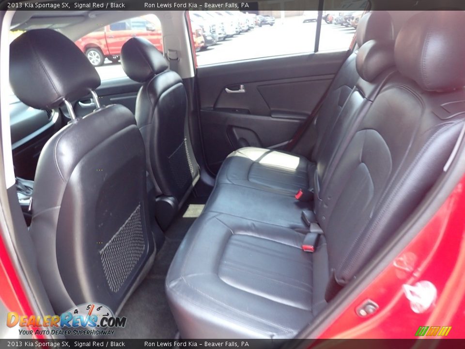 Rear Seat of 2013 Kia Sportage SX Photo #12