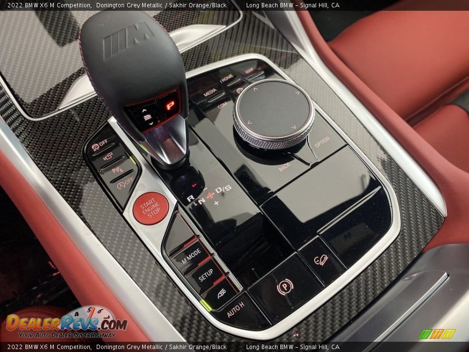 2022 BMW X6 M Competition Shifter Photo #22