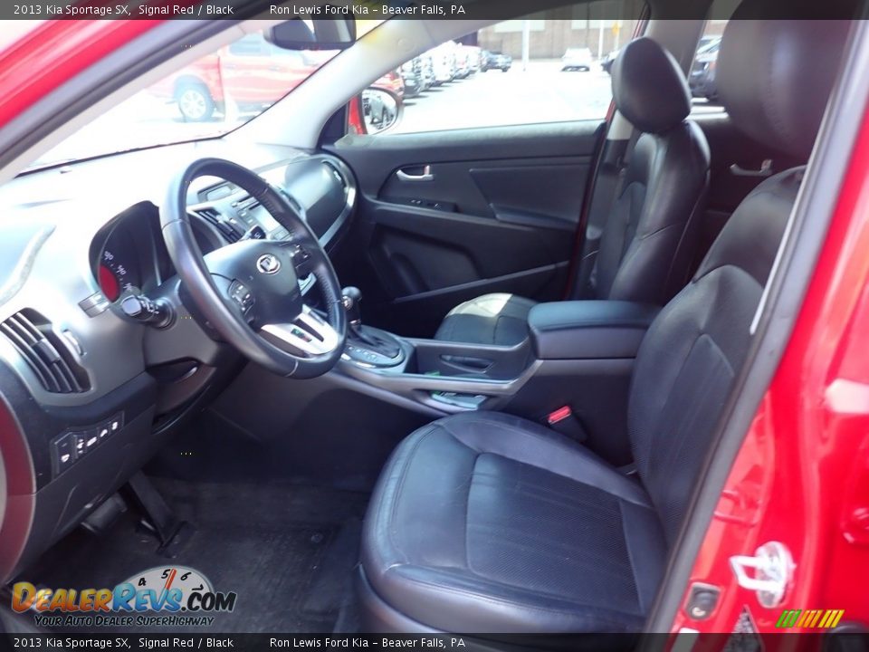 Front Seat of 2013 Kia Sportage SX Photo #14