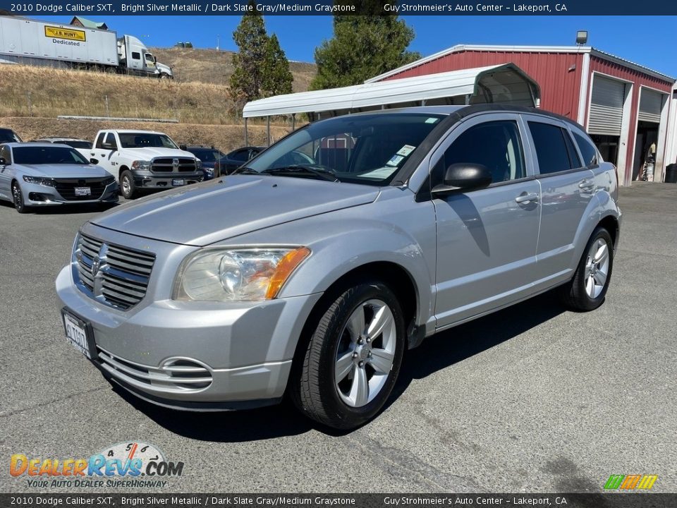 2010 Dodge Caliber SXT Bright Silver Metallic / Dark Slate Gray/Medium Graystone Photo #1