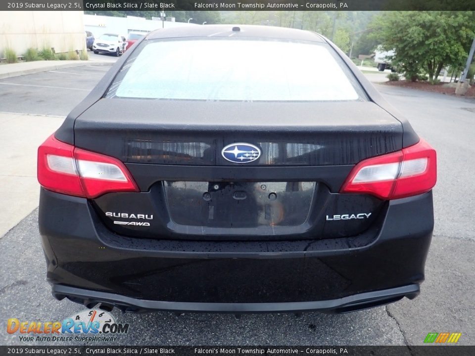 2019 Subaru Legacy 2.5i Crystal Black Silica / Slate Black Photo #3