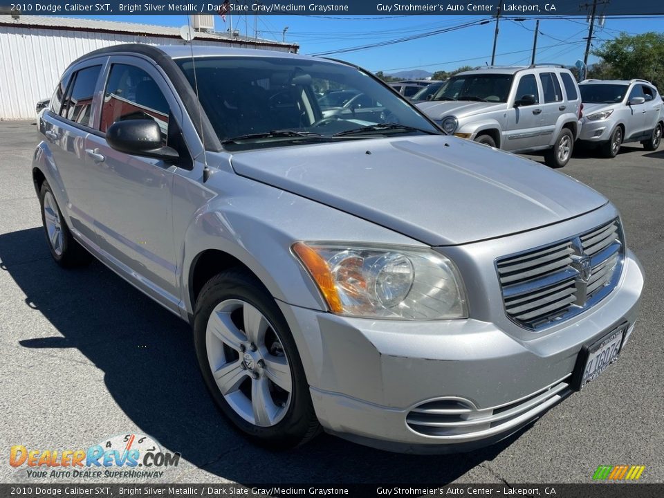 2010 Dodge Caliber SXT Bright Silver Metallic / Dark Slate Gray/Medium Graystone Photo #3