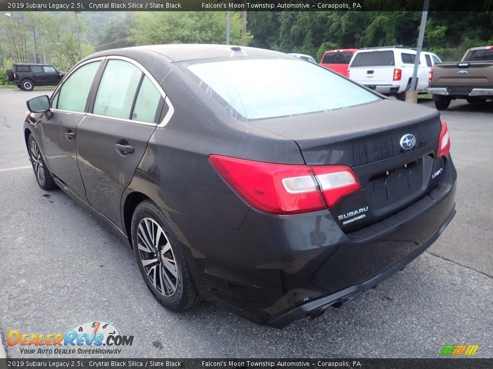 2019 Subaru Legacy 2.5i Crystal Black Silica / Slate Black Photo #4