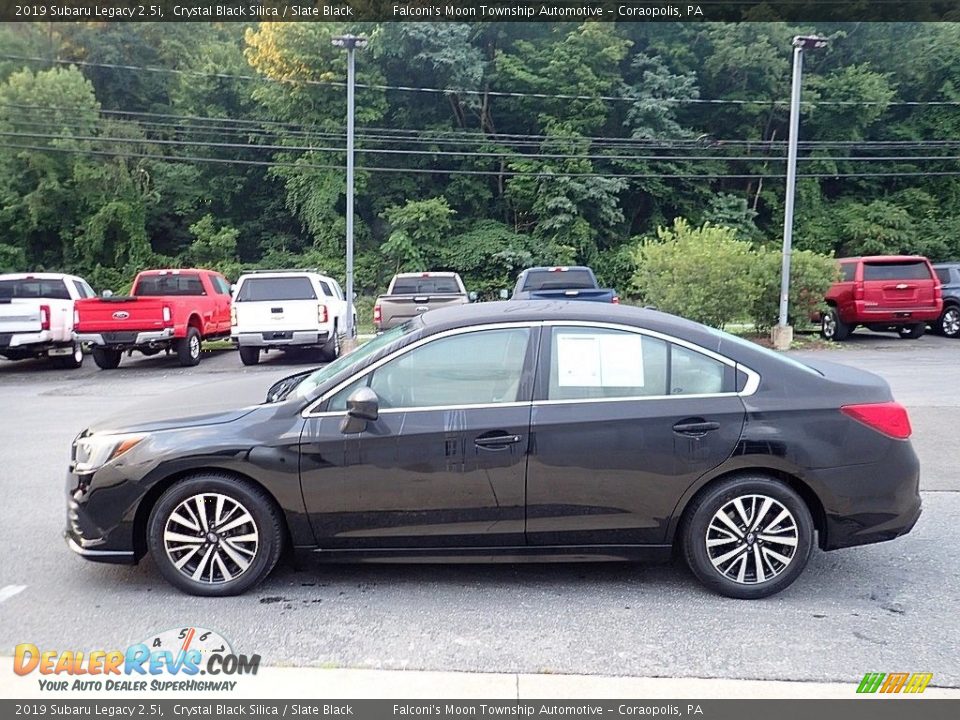 2019 Subaru Legacy 2.5i Crystal Black Silica / Slate Black Photo #5