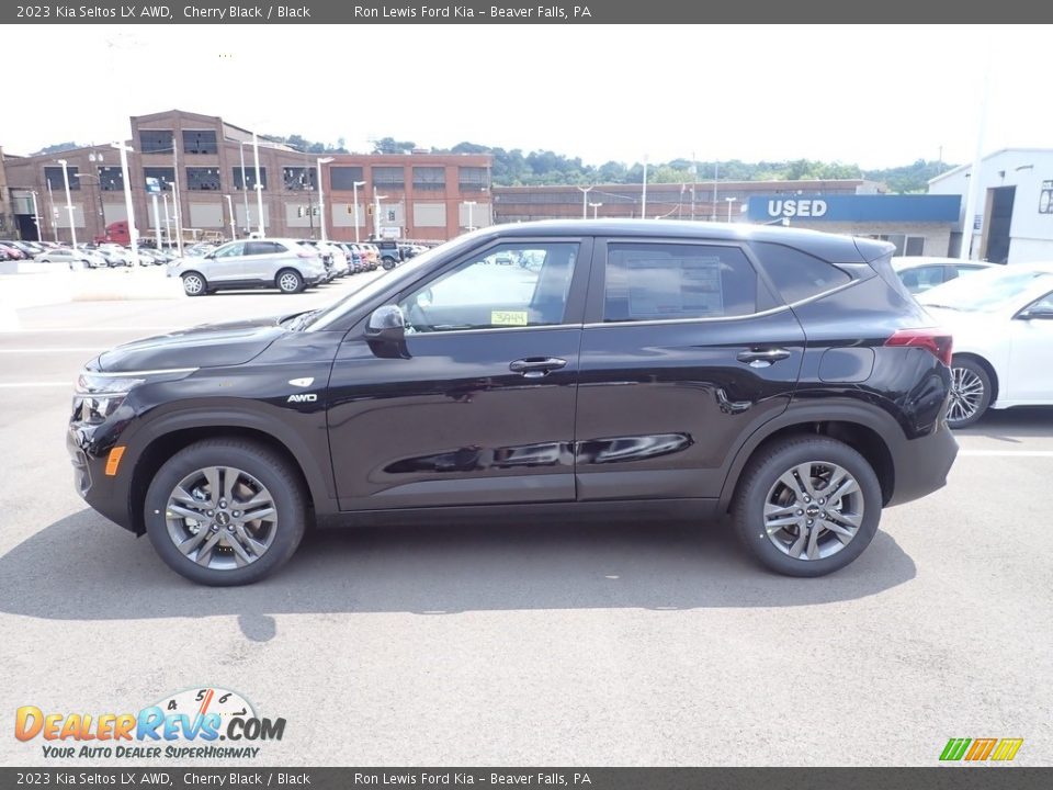 2023 Kia Seltos LX AWD Cherry Black / Black Photo #5