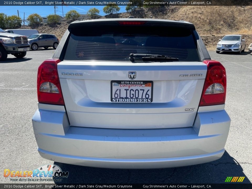 2010 Dodge Caliber SXT Bright Silver Metallic / Dark Slate Gray/Medium Graystone Photo #6