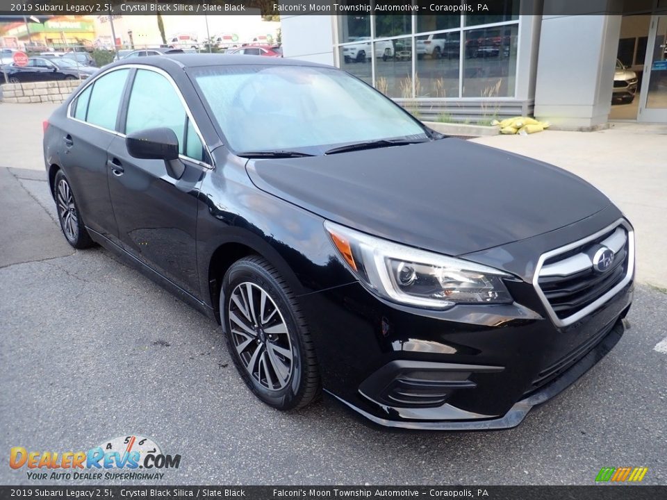 2019 Subaru Legacy 2.5i Crystal Black Silica / Slate Black Photo #8