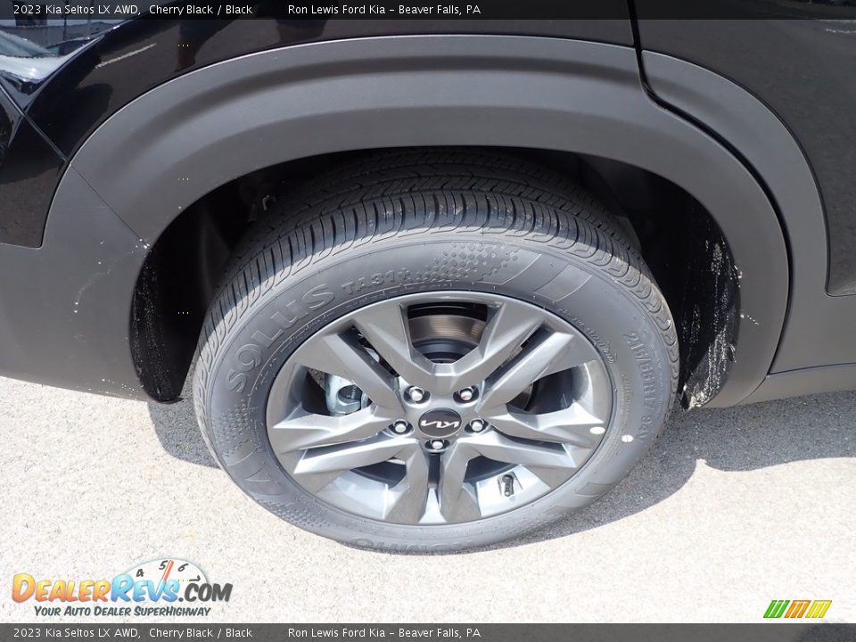 2023 Kia Seltos LX AWD Cherry Black / Black Photo #9