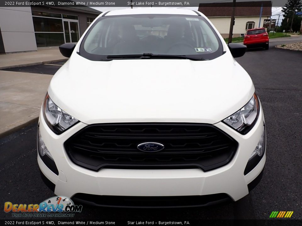 2022 Ford EcoSport S 4WD Diamond White / Medium Stone Photo #9