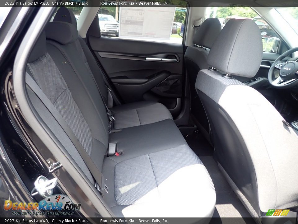2023 Kia Seltos LX AWD Cherry Black / Black Photo #10