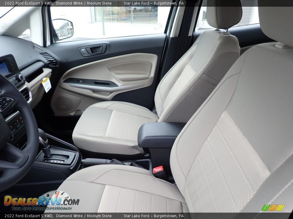 Front Seat of 2022 Ford EcoSport S 4WD Photo #10