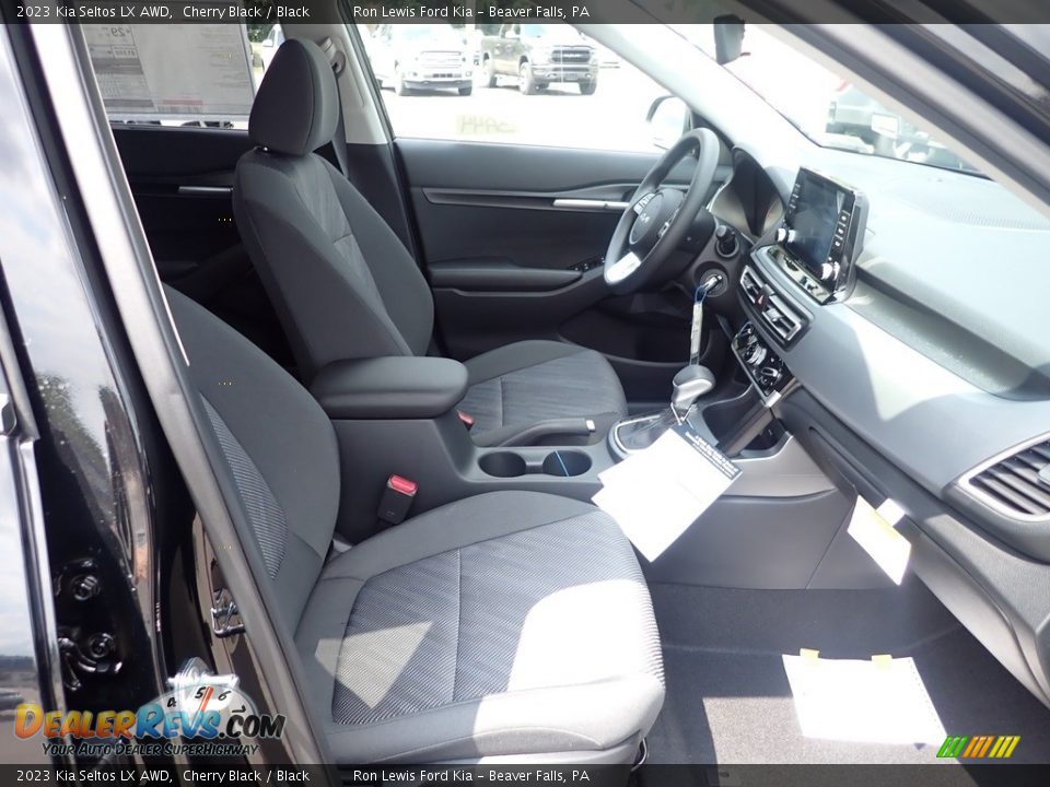 2023 Kia Seltos LX AWD Cherry Black / Black Photo #11