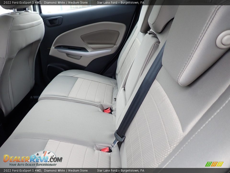 Rear Seat of 2022 Ford EcoSport S 4WD Photo #11