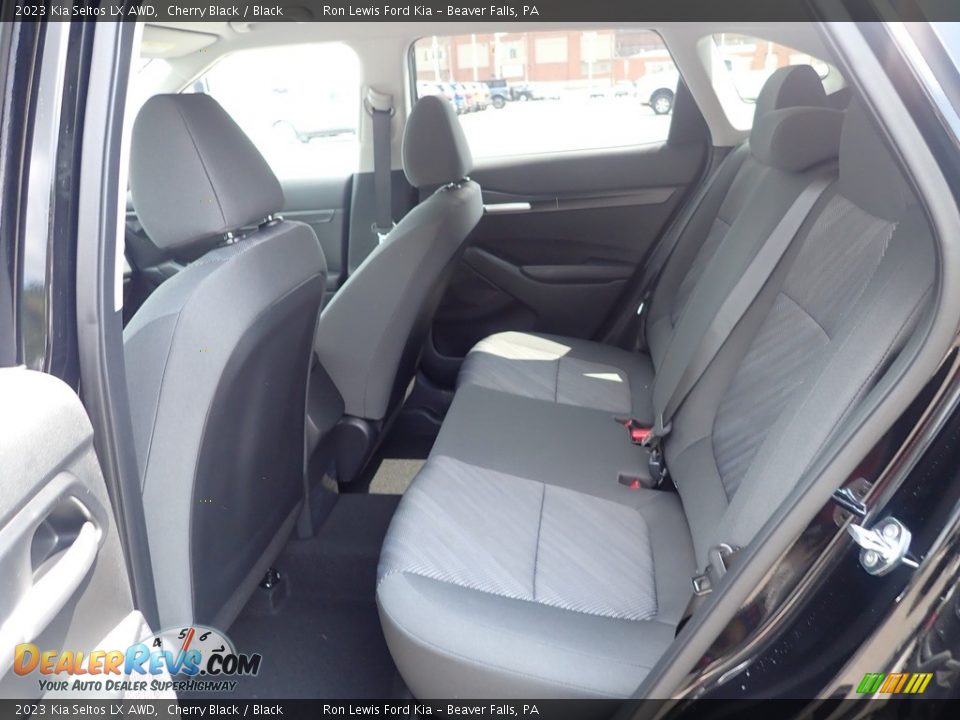 2023 Kia Seltos LX AWD Cherry Black / Black Photo #12
