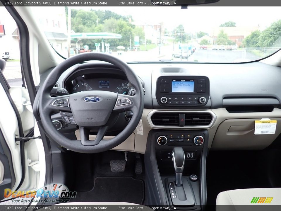 Medium Stone Interior - 2022 Ford EcoSport S 4WD Photo #12