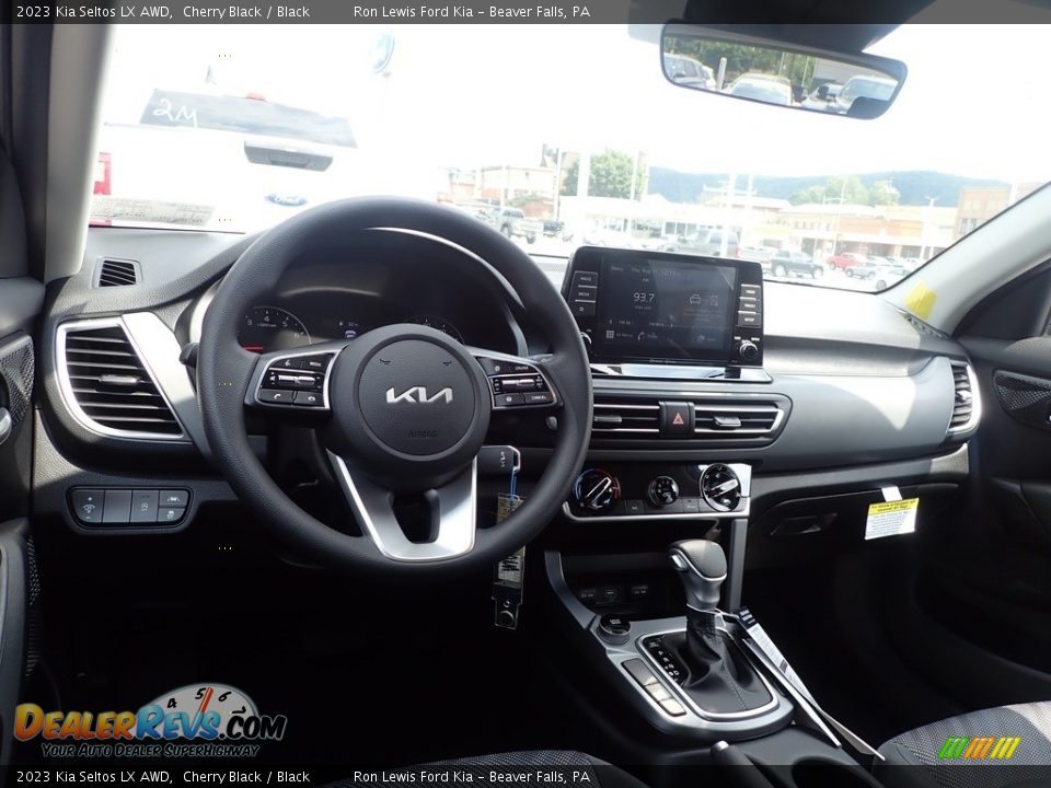 2023 Kia Seltos LX AWD Cherry Black / Black Photo #13