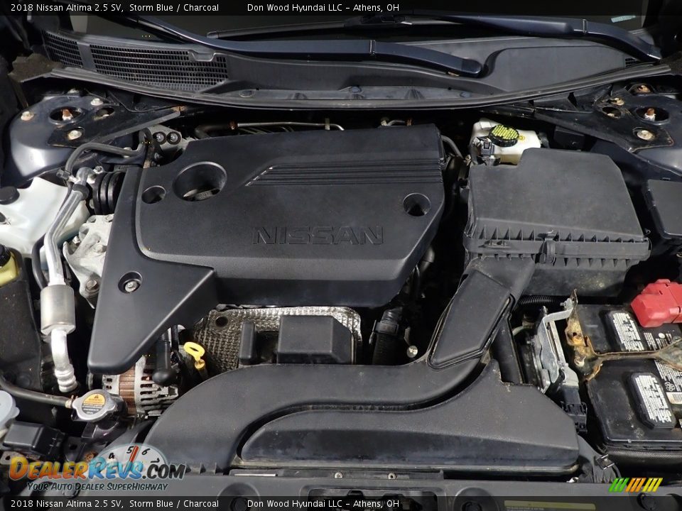 2018 Nissan Altima 2.5 SV Storm Blue / Charcoal Photo #7