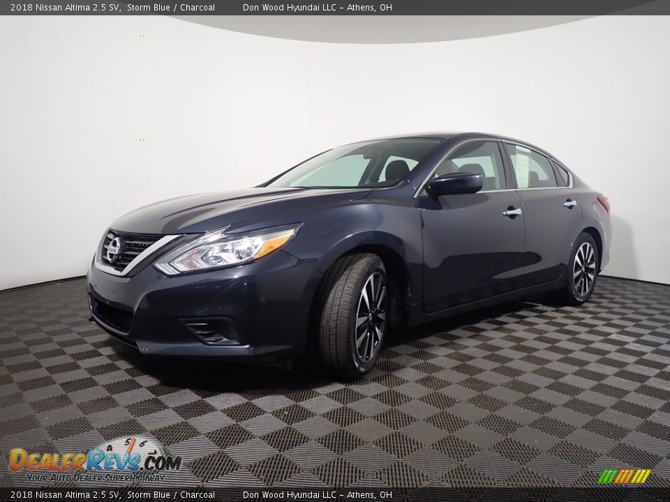 2018 Nissan Altima 2.5 SV Storm Blue / Charcoal Photo #8