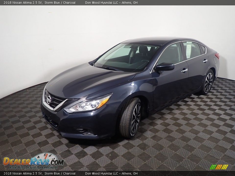 2018 Nissan Altima 2.5 SV Storm Blue / Charcoal Photo #9