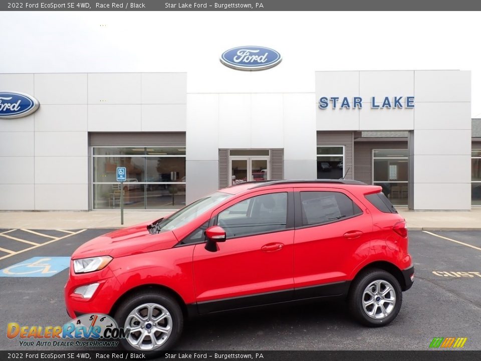 2022 Ford EcoSport SE 4WD Race Red / Black Photo #1