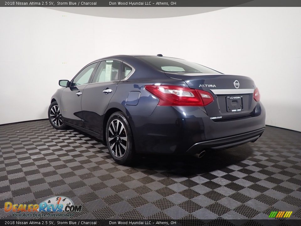 2018 Nissan Altima 2.5 SV Storm Blue / Charcoal Photo #11