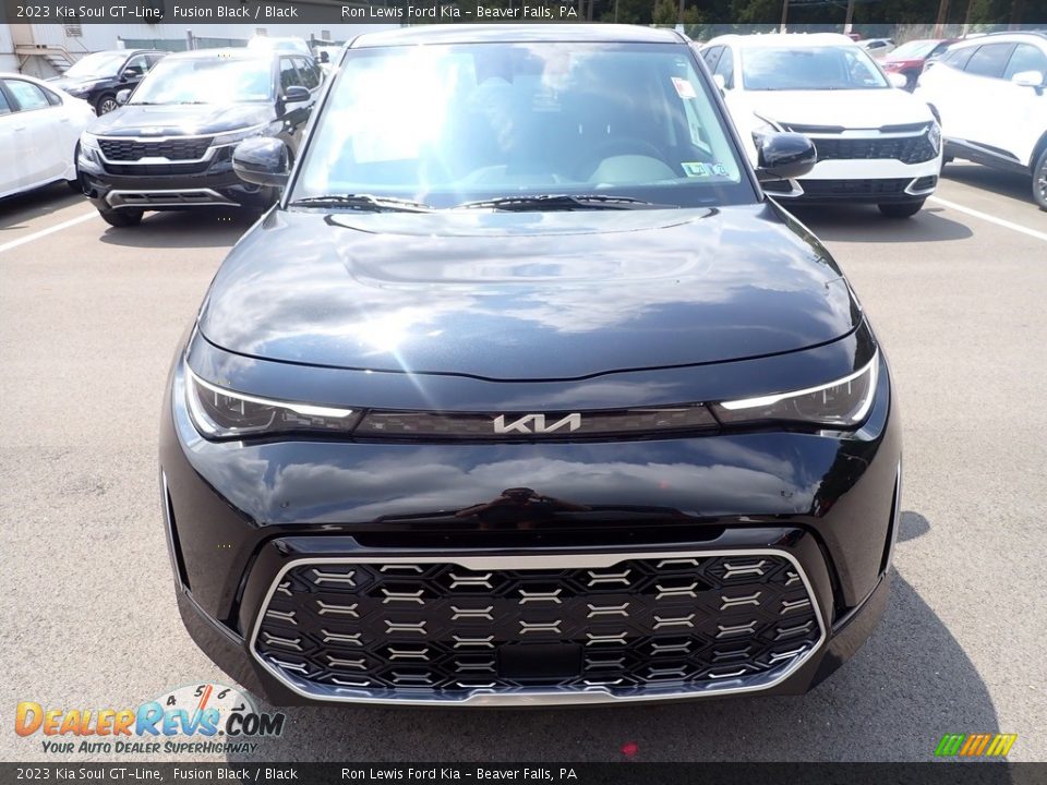 2023 Kia Soul GT-Line Fusion Black / Black Photo #3