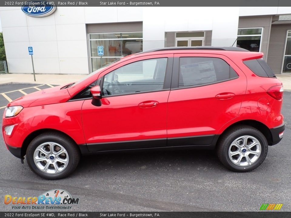 Race Red 2022 Ford EcoSport SE 4WD Photo #2