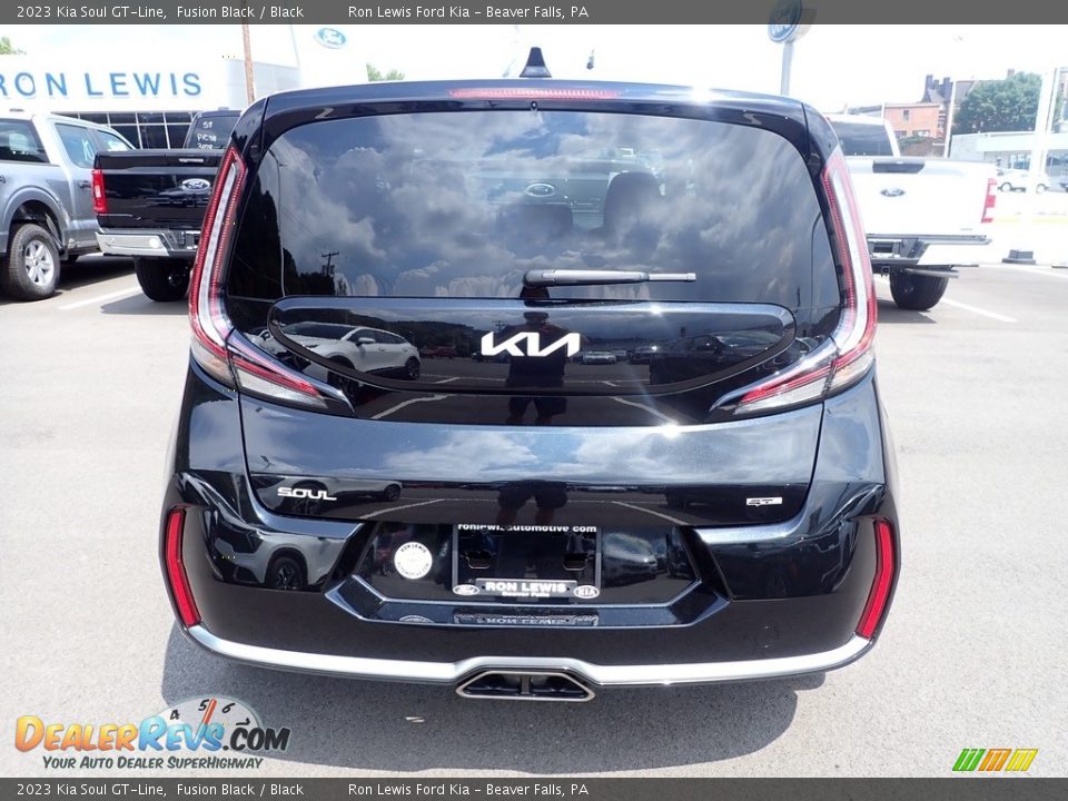 2023 Kia Soul GT-Line Fusion Black / Black Photo #7