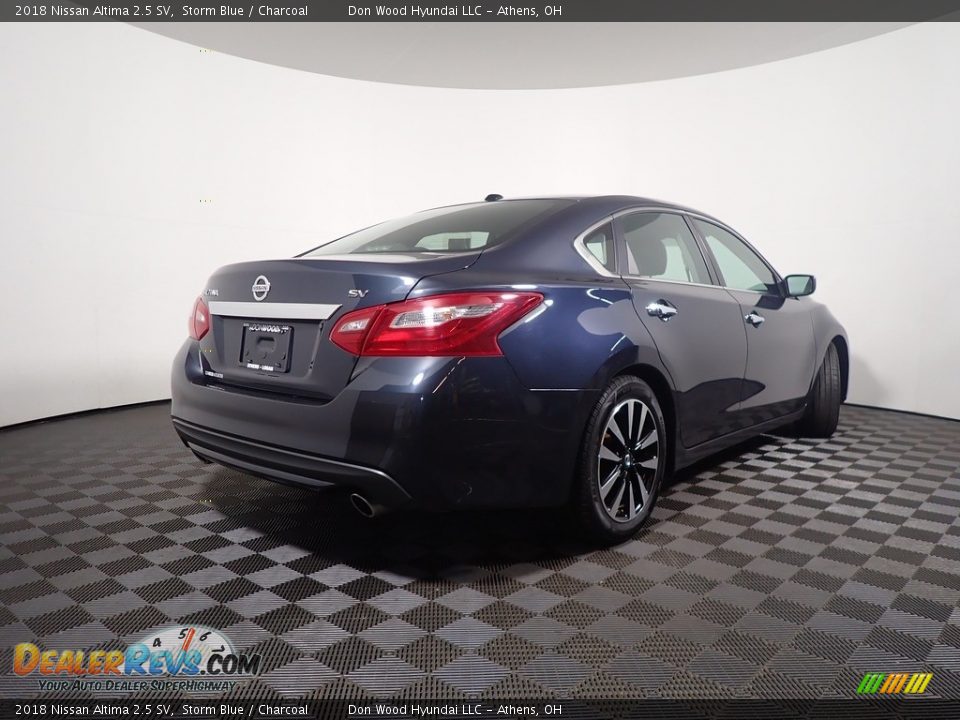 2018 Nissan Altima 2.5 SV Storm Blue / Charcoal Photo #16