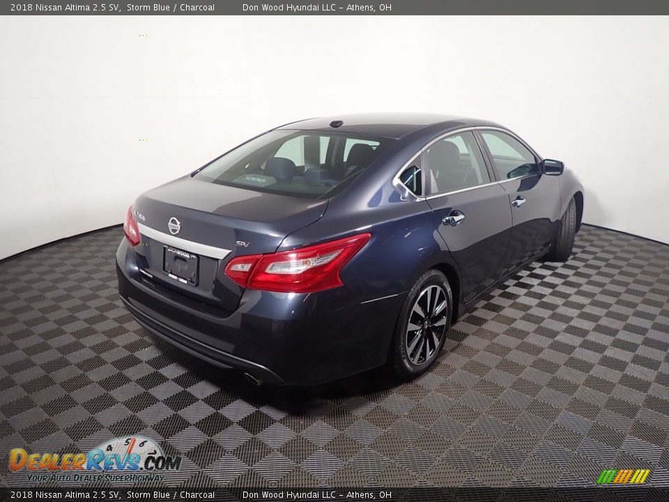 2018 Nissan Altima 2.5 SV Storm Blue / Charcoal Photo #17