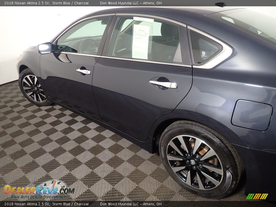 2018 Nissan Altima 2.5 SV Storm Blue / Charcoal Photo #18
