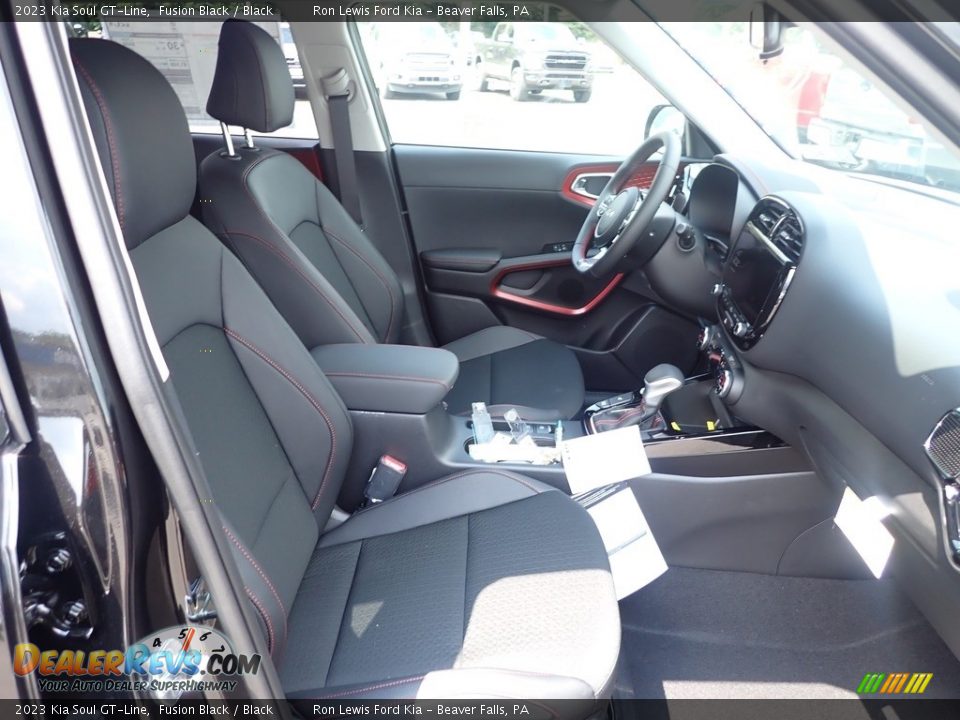 Black Interior - 2023 Kia Soul GT-Line Photo #11