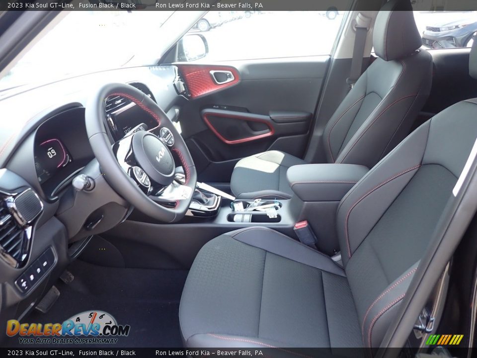 Front Seat of 2023 Kia Soul GT-Line Photo #14