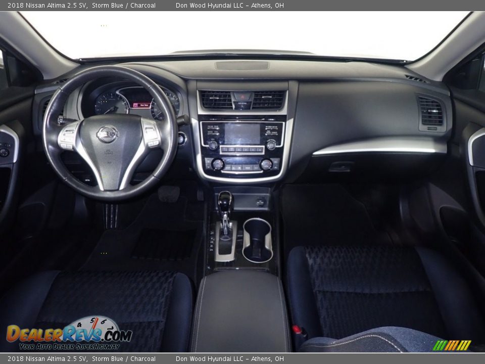 2018 Nissan Altima 2.5 SV Storm Blue / Charcoal Photo #24