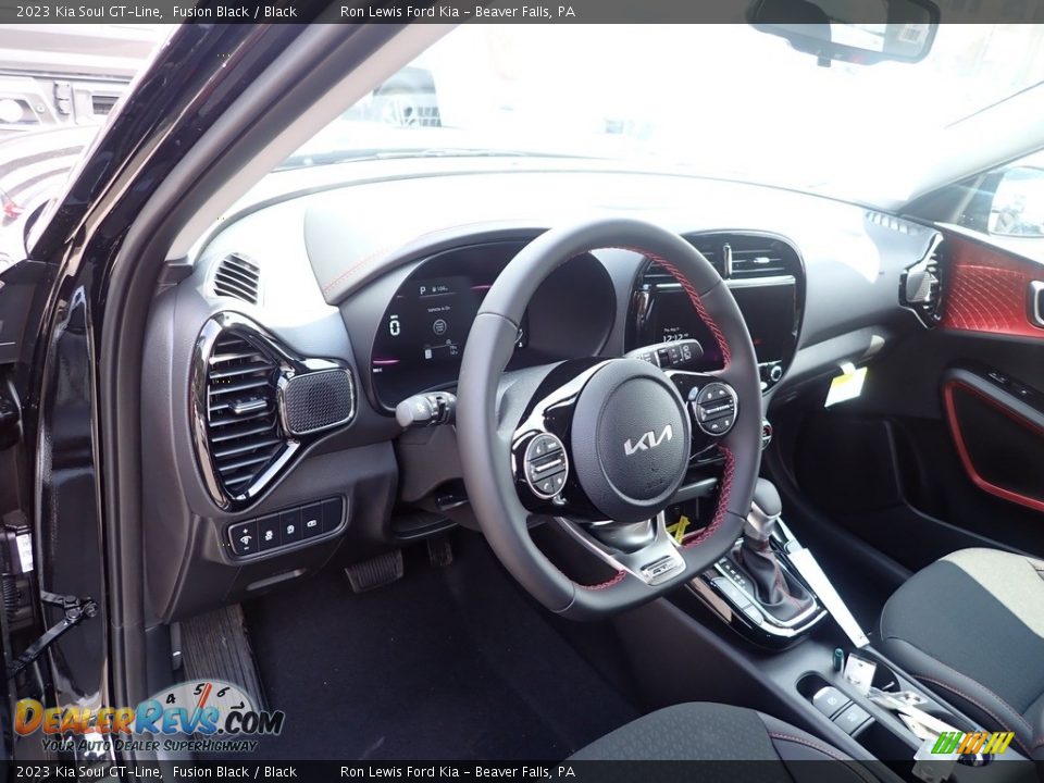 2023 Kia Soul GT-Line Fusion Black / Black Photo #19