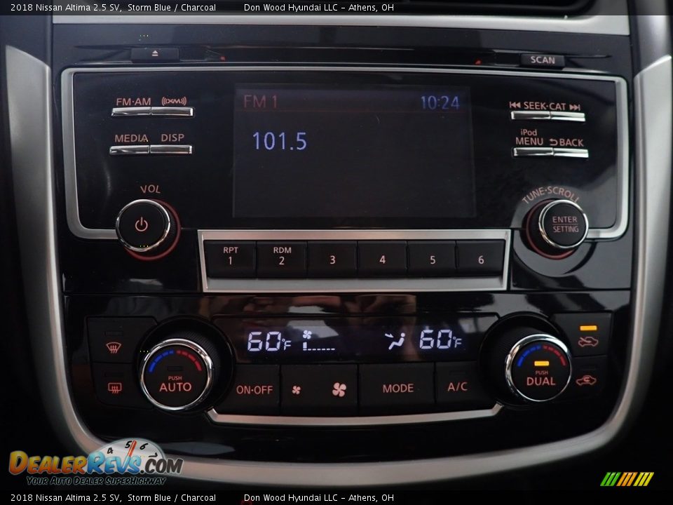 2018 Nissan Altima 2.5 SV Storm Blue / Charcoal Photo #26