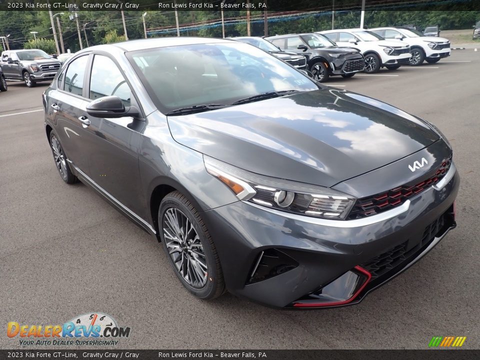 Front 3/4 View of 2023 Kia Forte GT-Line Photo #2