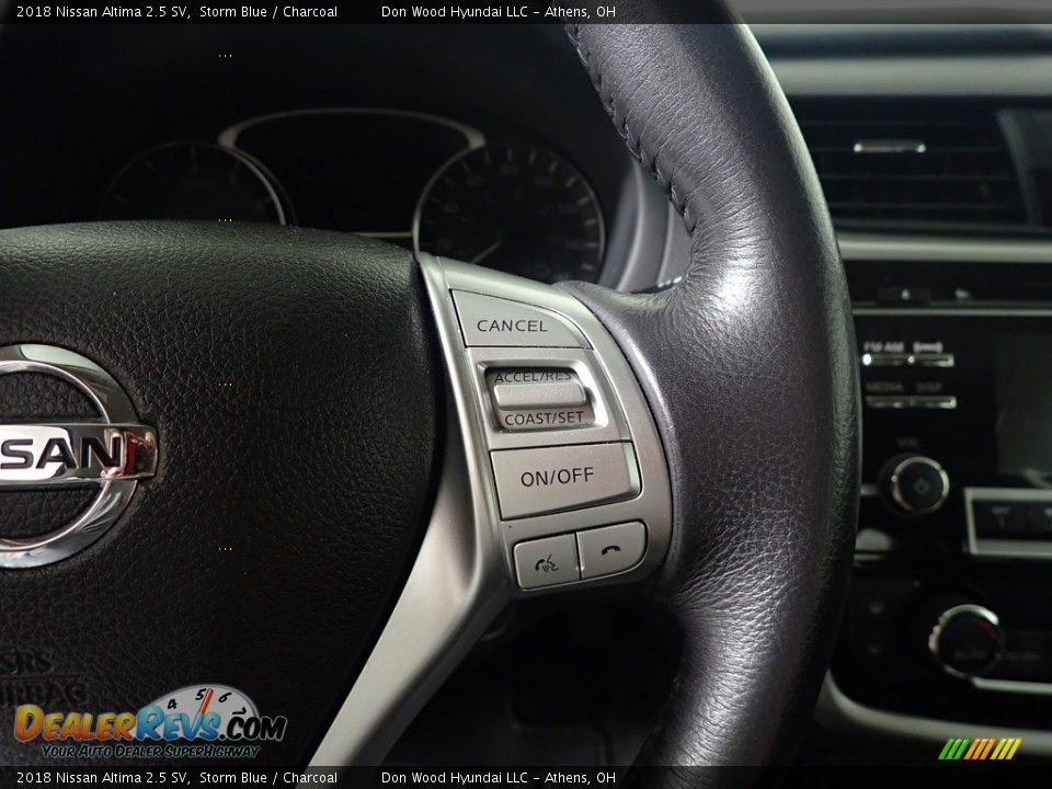 2018 Nissan Altima 2.5 SV Storm Blue / Charcoal Photo #30