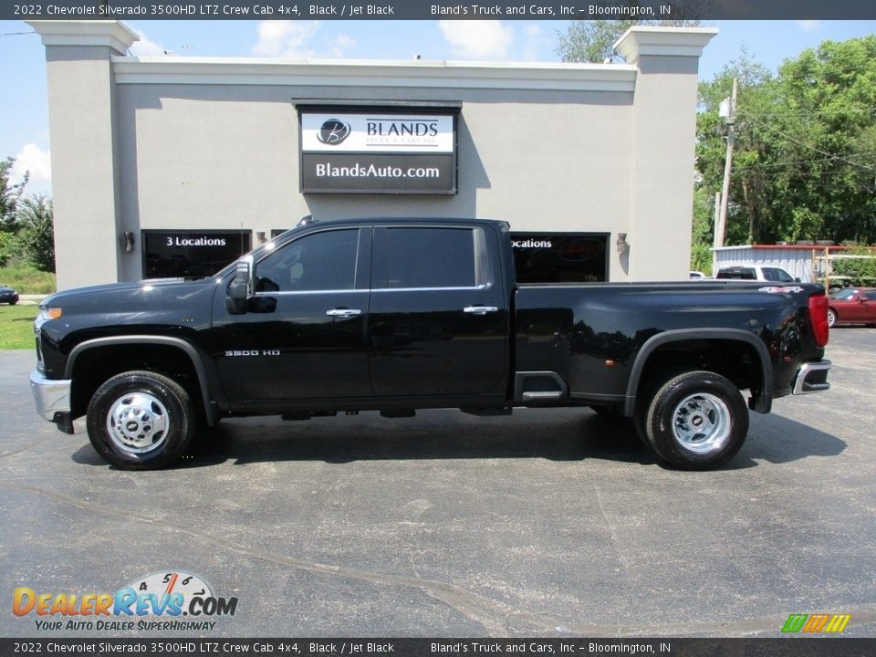 2022 Chevrolet Silverado 3500HD LTZ Crew Cab 4x4 Black / Jet Black Photo #1