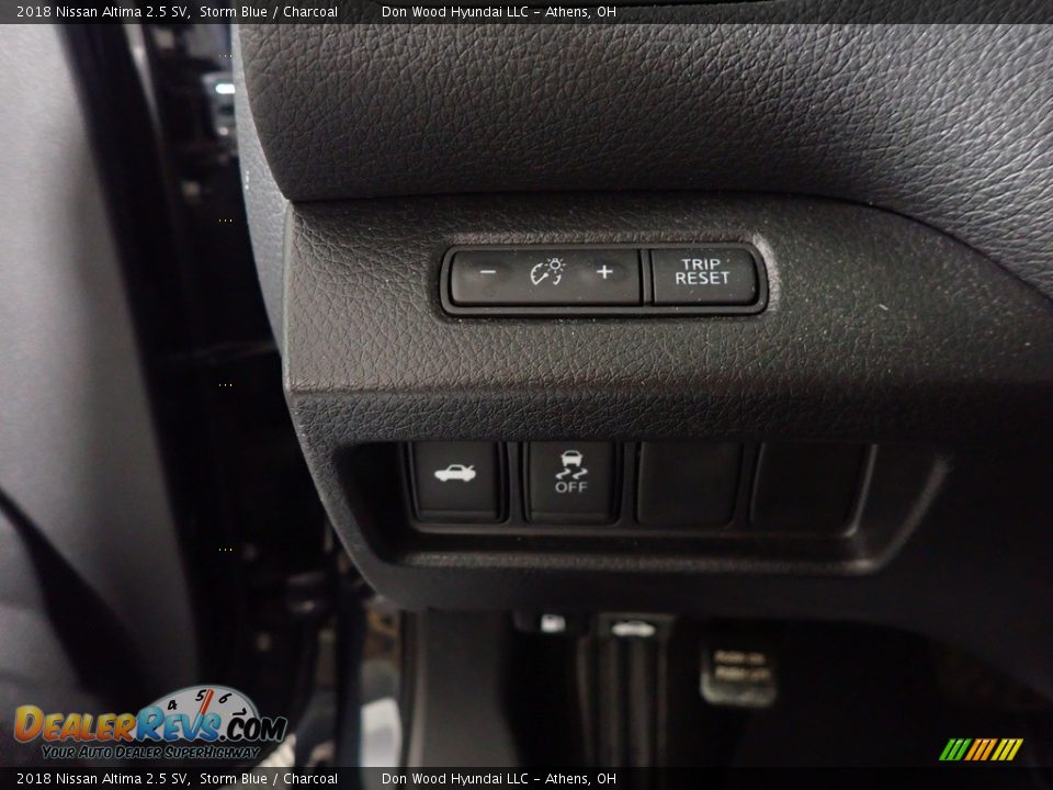 2018 Nissan Altima 2.5 SV Storm Blue / Charcoal Photo #31