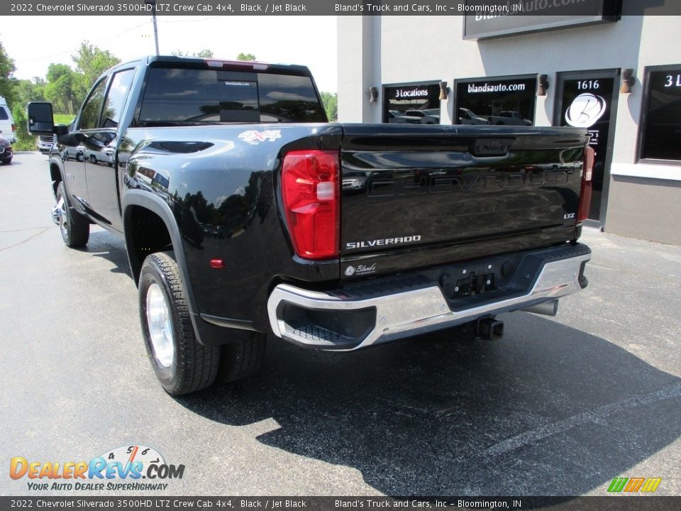 2022 Chevrolet Silverado 3500HD LTZ Crew Cab 4x4 Black / Jet Black Photo #3